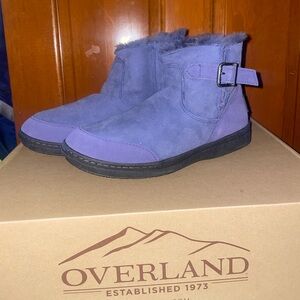 Overland Lexi Short Bluejay Boots with Buckle NWT
